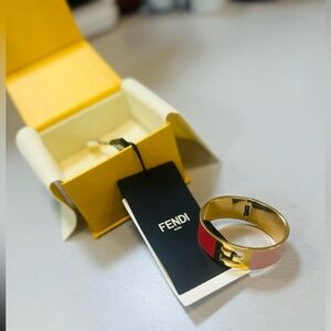 EUC Fendi Two Tone Bangle
